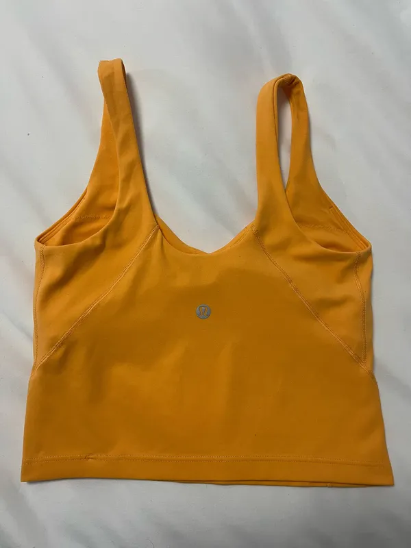 Orange Lululemon Align Tank - Image 2
