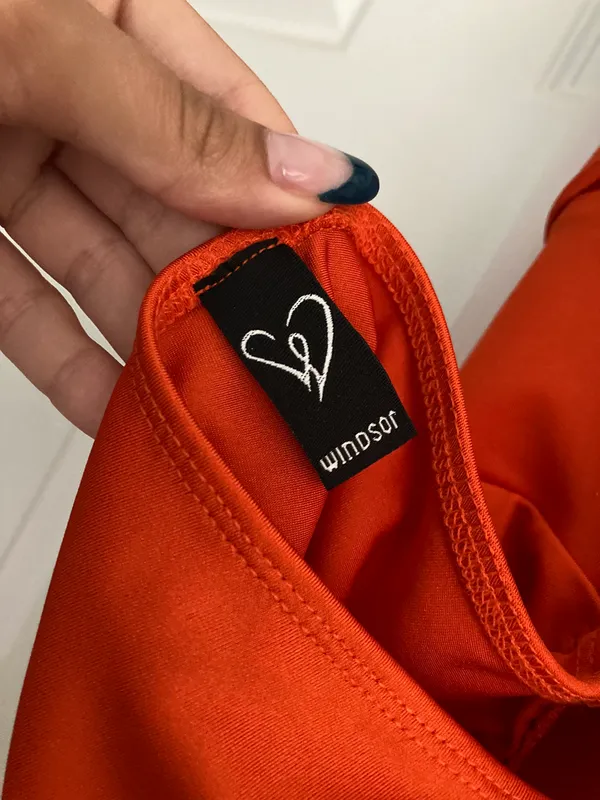 Orange Dress - Image 3