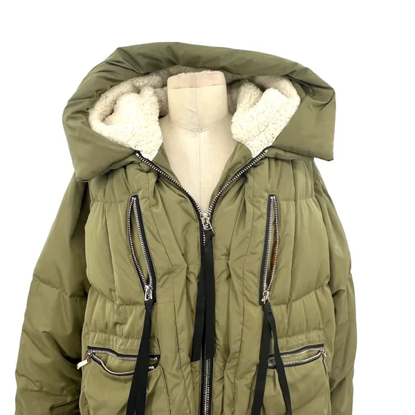 Orolay Thickened Down Jacket 092 Universe Peat Moss Green Size‎ Medium - Image 4