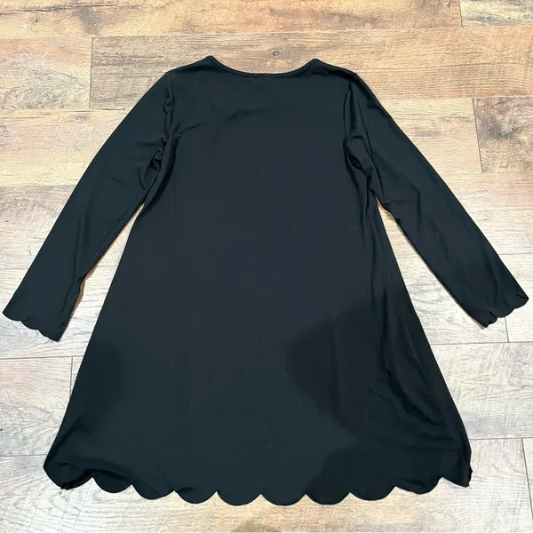 12PM by Mon Ami Scalloped Shirt Dress - Image 11
