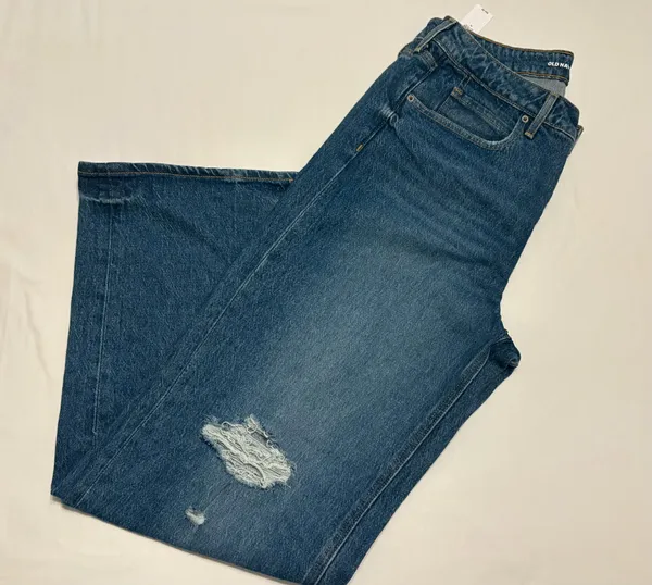 NWT Old Navy Sky-Hi Wide Leg Jeans | Women’s Size 12 - Image 2