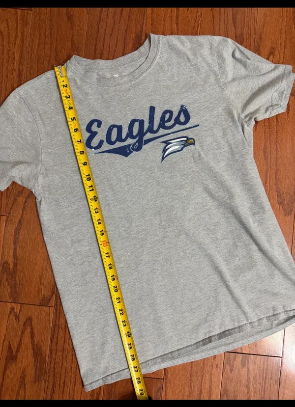 Fanatics unisex short sleeves Georgia Southern Gray t-shirt- size Medium. ***Refer to measurements as size tag removed. Gently warn and excellent condition. Priced to sell at as is condition. Measurements approximately 20” from armpit to armpit x 27” long. Non-smoking home. Don’t like my price, make reasonable offer! And thank you for checking my closet. - Image 7