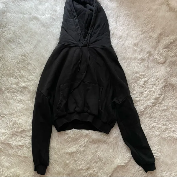 Popflex Active pullover cloud hoodie in black Size undefined - Image 2