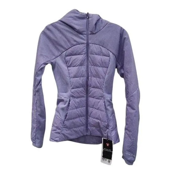 NEW Lululemon Down for It All Jacket 2 Lilac Purple Lavender Dusk Active Hooded - Image 2