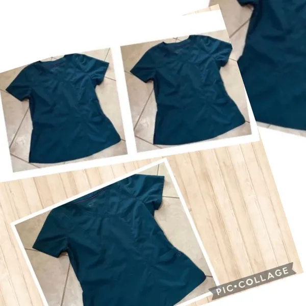Purple Label Teal Blue Scrub Tops - Image 3
