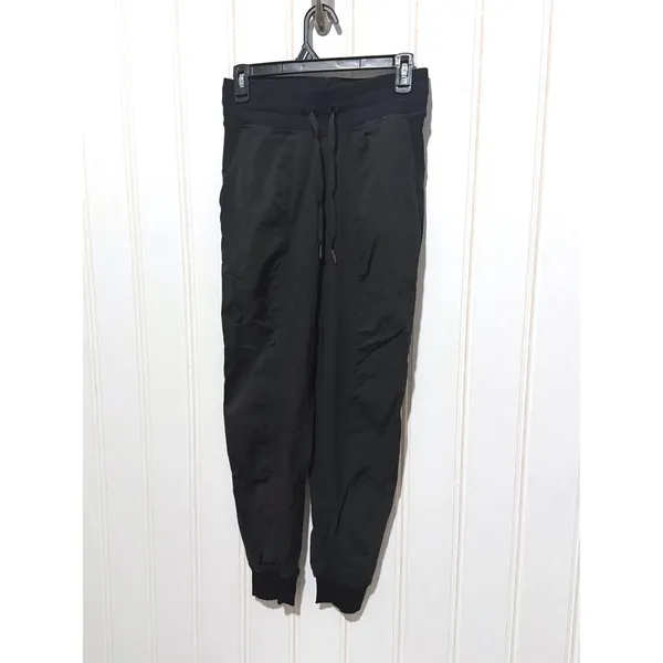 Lululemon Dance Jogger Black High Rise Pants LW5ENMS Size 4 - Image 3