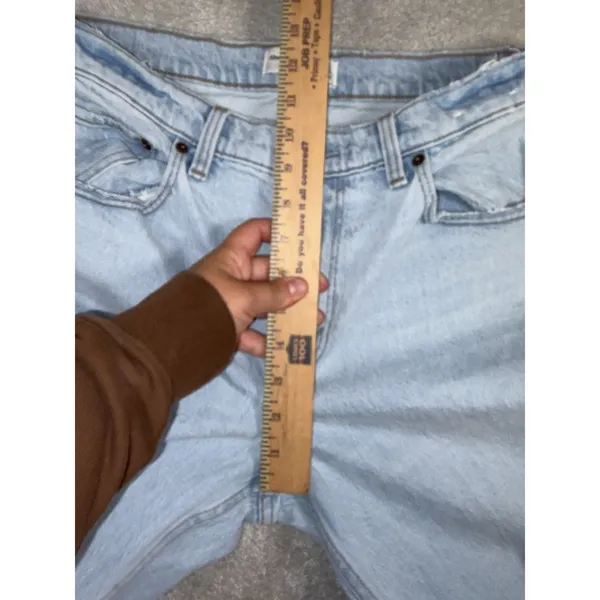 abercrombie 90s straight mid rise 31/12r - Image 8