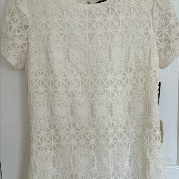 Lulu’s love you for eternity white lace dress - Image 3