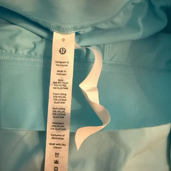 Lululemon Court Revival High Rise Skirt Blue - Image 2