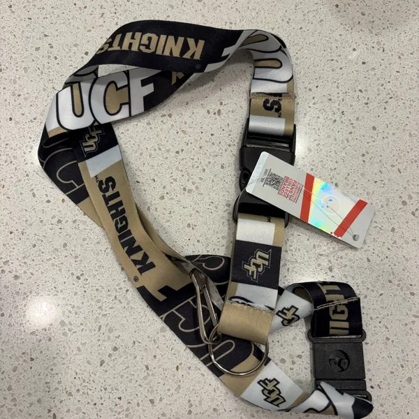 Fanatics UCF Knights College University Lanyard Keychain NEW - Image 5