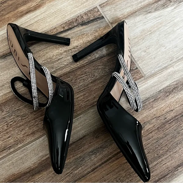Unisa black pointy toed heels - Image 6