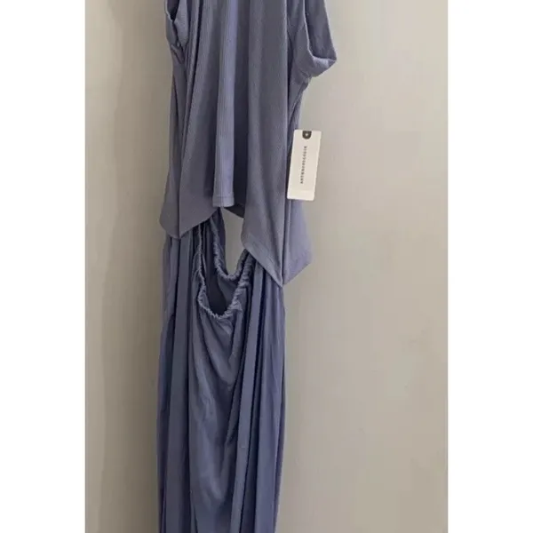 Anthropologie The Keeley Twofer MIDI Dress Medium New NWT Lavender RARE - Image 9