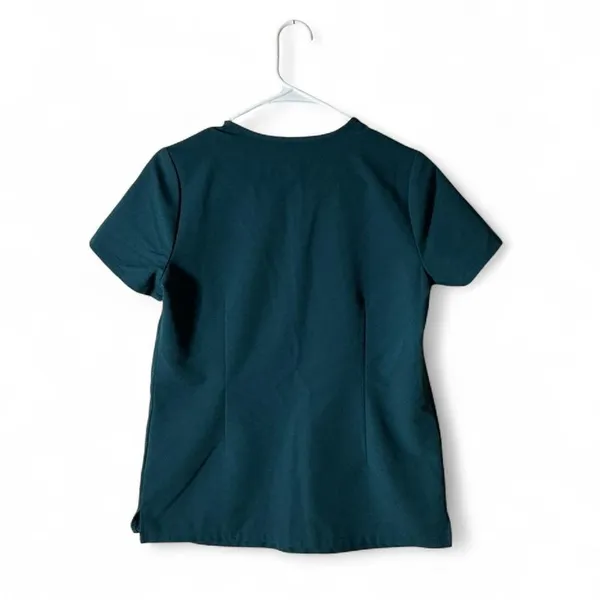 FIGS Casma V-Neck Scrub Top Blue Technical Collection FW1100 XS‎ - Image 2