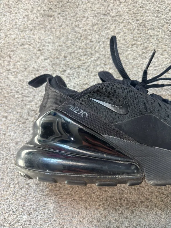 Nike Air Max 270 Triple Black AH8050 Women’s 6.5 - Image 8