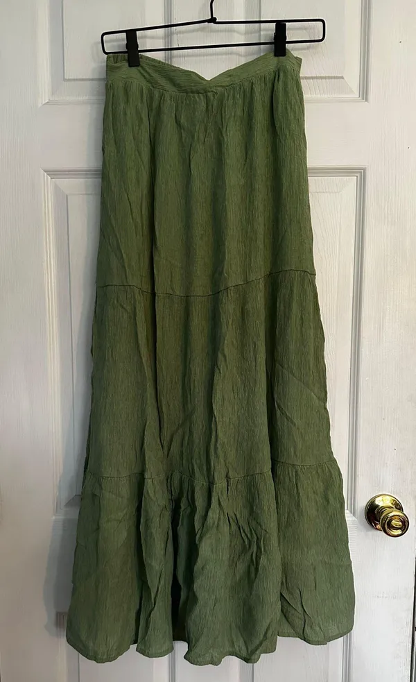 Green Maxi Skirt - Image 4