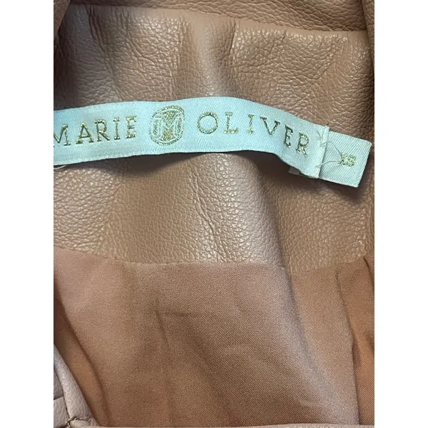Marie‎ Oliver Faux Leather Moto Jacket - Image 10