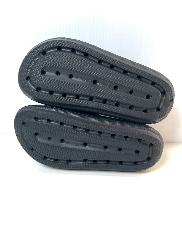 Joomra Black Pillow Cloud Slides Women 4-5.5 EVA Comfort Shower Sandals - Image 10