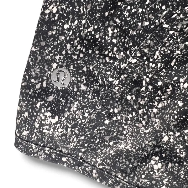 Lululemon Black Spec Speed Up Low-Rise Shorts Size 6 - Image 2
