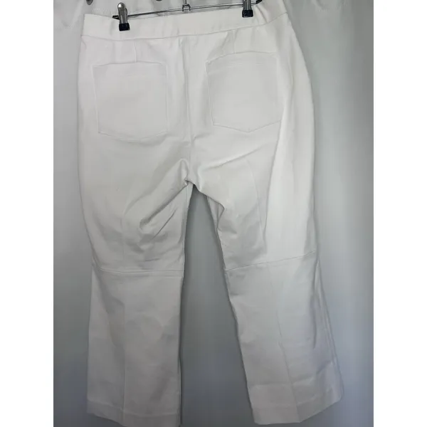 Spanx Women On-The-Go Kick Flare Pants Classic White Size XL - Image 5