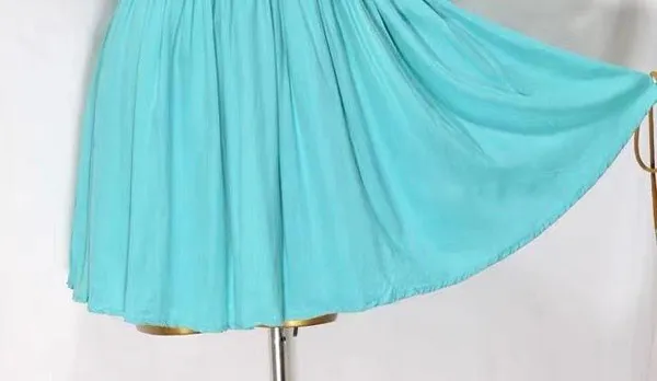 HELLO MOLLY Mint Tropical Temptation Halter Mini Dress - Image 5