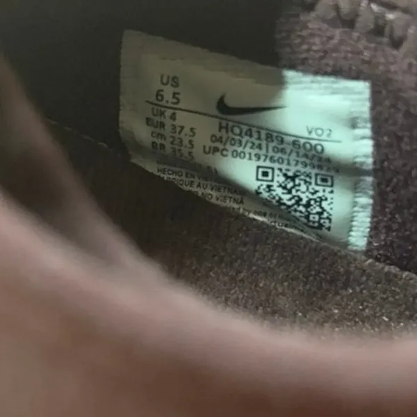 Nike Air Burgundy Sunder Max Sneakers‎ Size 6.5 - Image 9