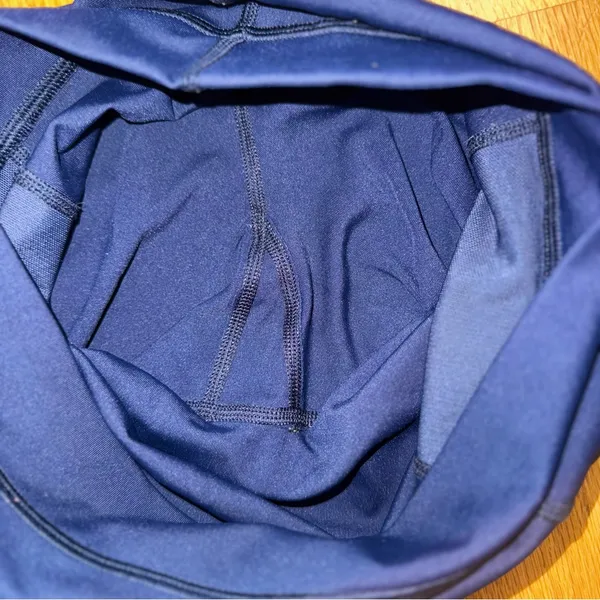 OFFLINE by Aerie Goals 7/8 Leggings Navy Blue M Activewear Athleisure Fitness - Image 12