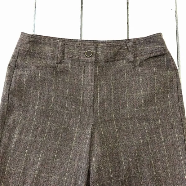 Dressbarn Plaid Dress Pants Womens 12 Used - Image 7