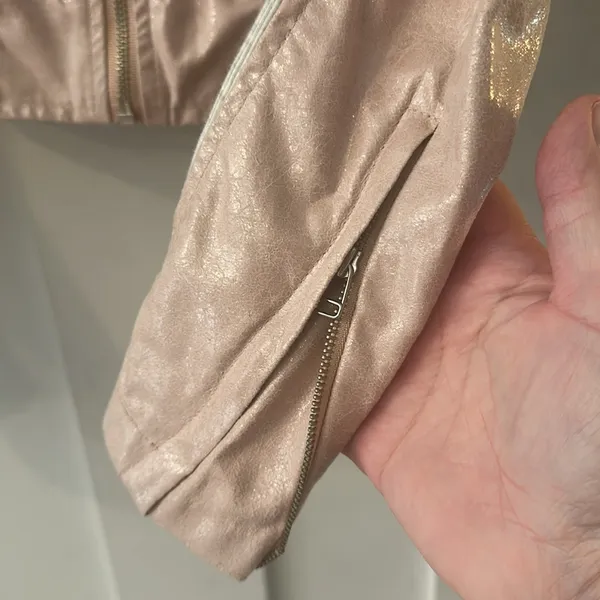 Eryn Brinie collection Women's‎ Pink Metallic Jacket - Image 4
