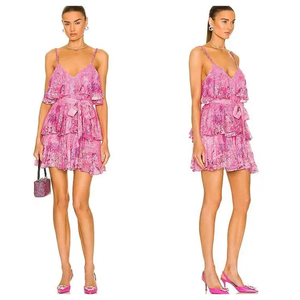 HEMANT & NANDITA Amal Floral Dress Size Large New with‎ Tags - Image 2