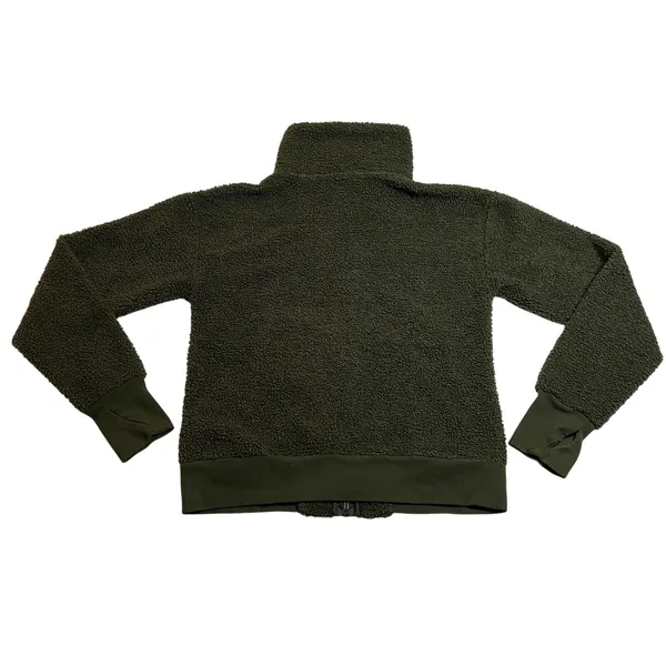All In Motion High Neck Sherpa Full Zip Jacket Size XS Athleisure Casual Layers - Image 2