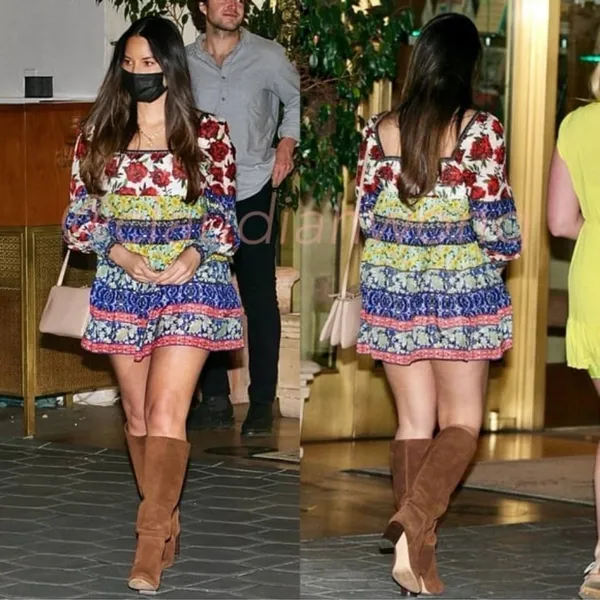 Alice + Olivia Rowen Patchwork in French Quarters‎ Floral Tunic Silk Dress XS/TP - Image 3