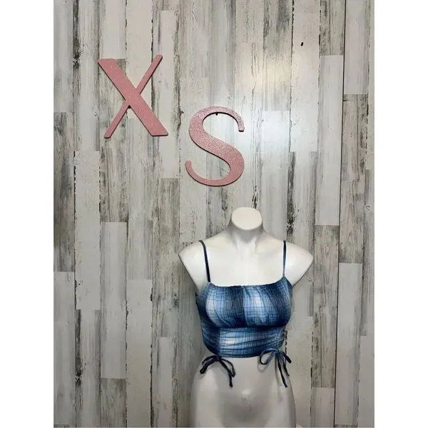 Aeropostal blue crop top size XS - Image 6