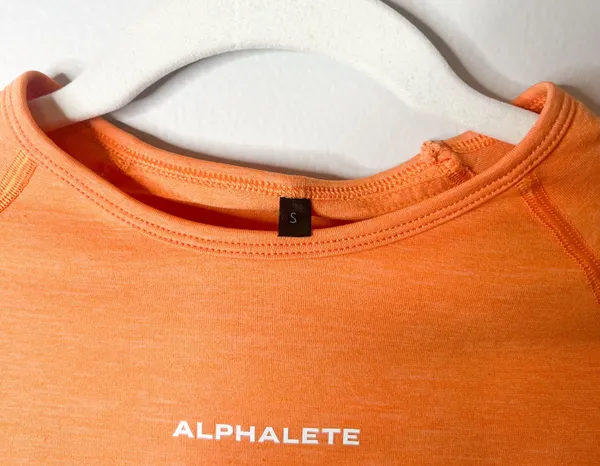 Alphalete OG Revival Orange Crop Top - Image 4
