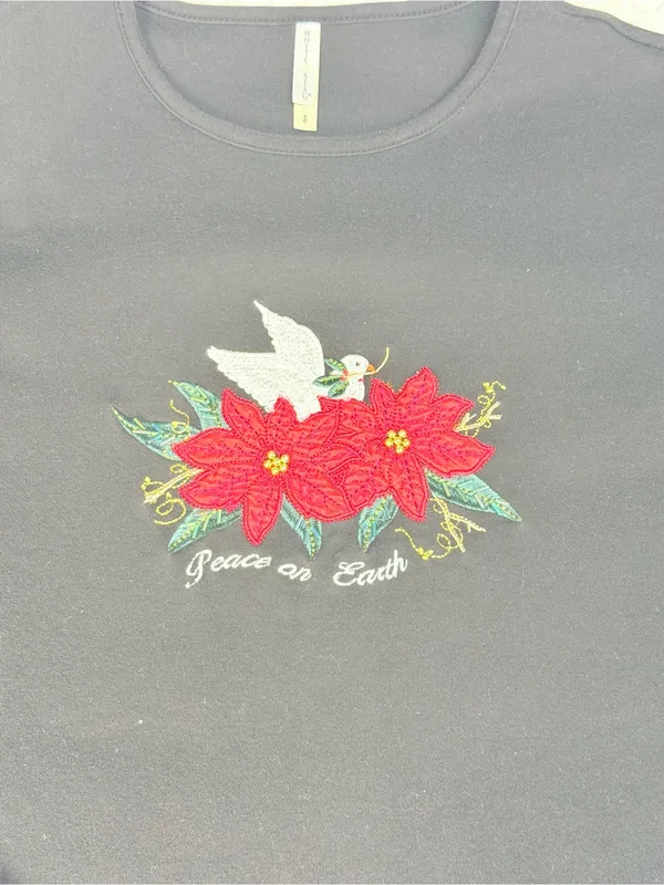 White Stag black Crewneck Long Sleeve Tee - Image 5