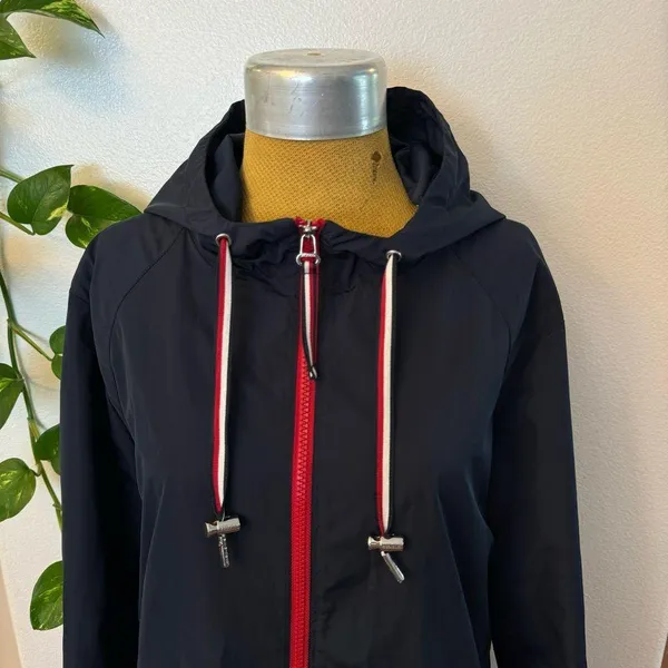Tommy Hilfiger Women's Hooded Windbreaker Jacket - Image 2