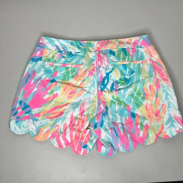 Lilly Pulitzer Scallop Shorts Size 0 - Image 4