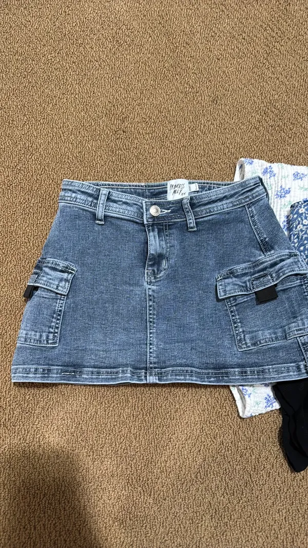 Princess Polly Jean Skirt Mini - Image 4