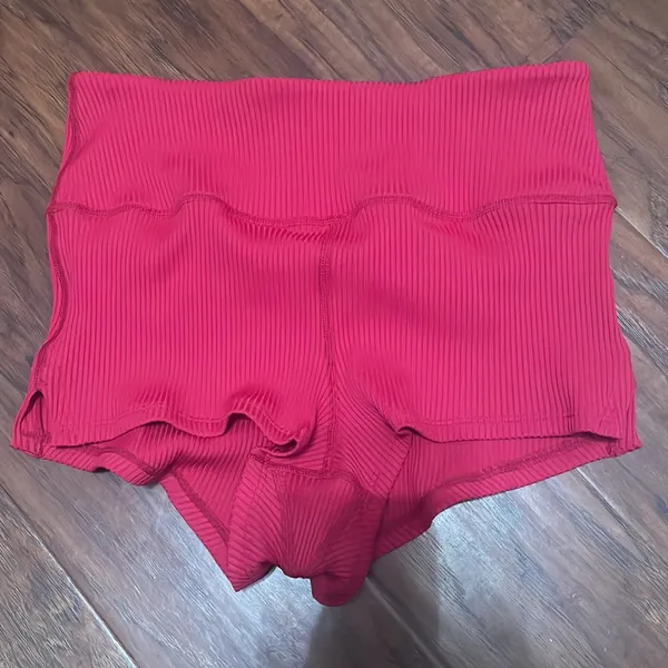 Free People FP Movement Settle in the Court High Waist Short Athleisure Coquette - Image 2