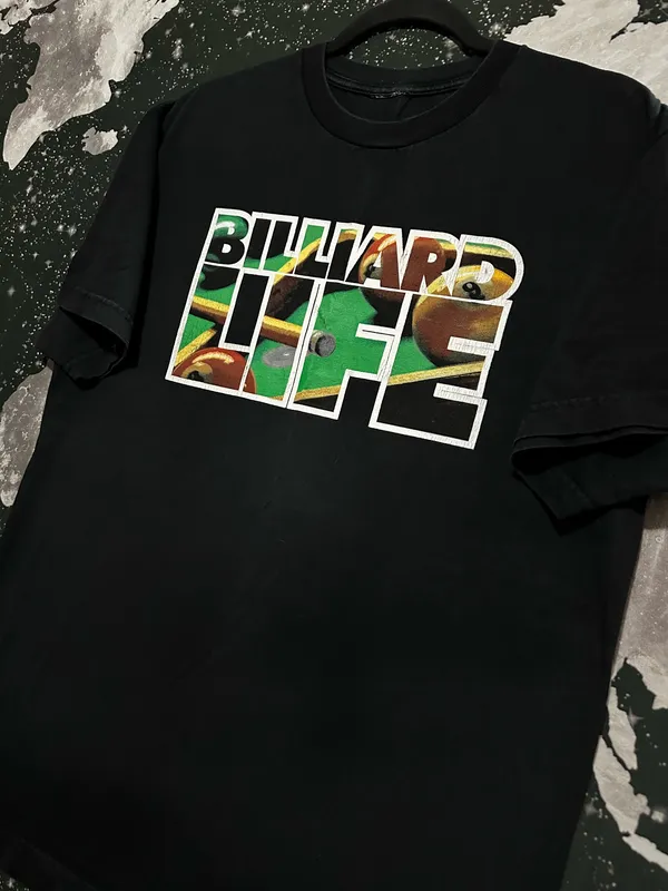 Billiard Life Pool Life Graphic Shirt - Image 2