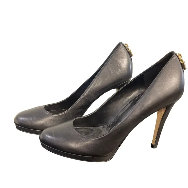 Michael Kors Women's Black Shoes/Heels/4.5" Heel Size10M SKU 1742 - Image 2