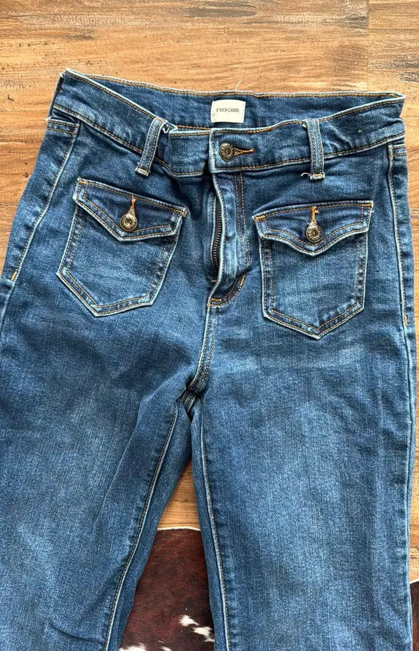 Flared Jeans Blue Size 2 - Image 3