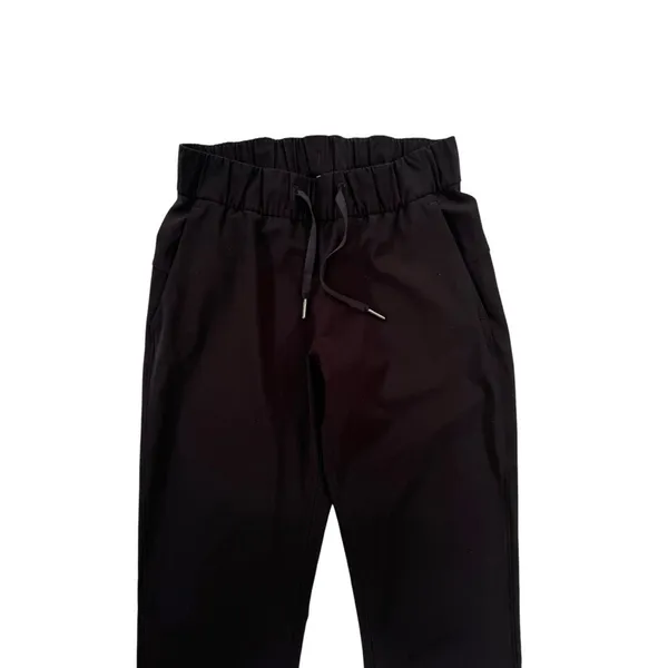 Lululemon On The Fly High Rise Athletic Casual Pant Woven 28” Black Size 2 - Image 9