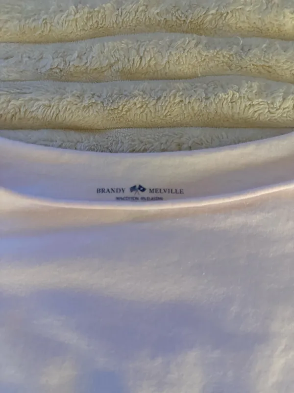 Brandy Melville Long Sleeve Top Pink - Image 3