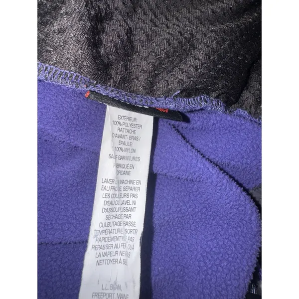 LL Bean Jacket‎ Women Large Fleece Full Zip Polartec Wind Pro Outdoor - Image 14