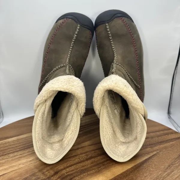 Keen Hoodoo Mid Boots‎ Brown Brown Leather Outdoor Waterproof Women's 6.5 - Image 7