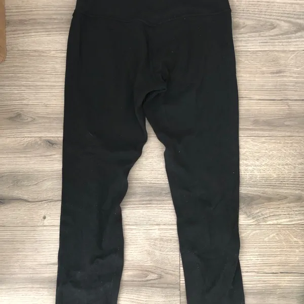 Lululemon Align Leggings Cropped Crop Black 8 Medium - Image 8