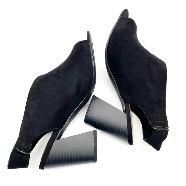 NEW Metaphor Womens 7.5 Stala Sling-Back Block‎ Heel Dress Shoe Open Toe Black - Image 5