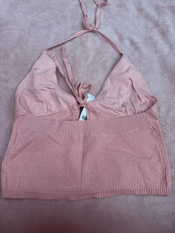 Hollister Pink Heart Top - Image 3