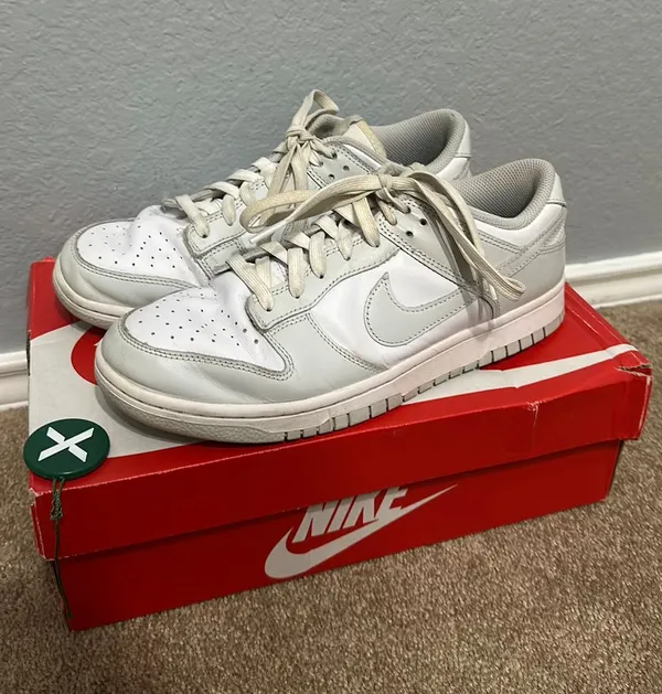Nike Dunks Low Photon Dust Womens 10 - Image 2