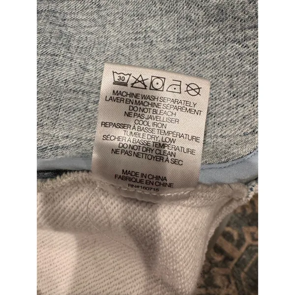 SER.O.YA Lawrence Denim Blazer Hoodie Jacket Size S - Image 8